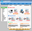 Fast page load time, quality graphics, sophisticated color scheme and easy navigation